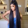 Natural hair  ponytail
